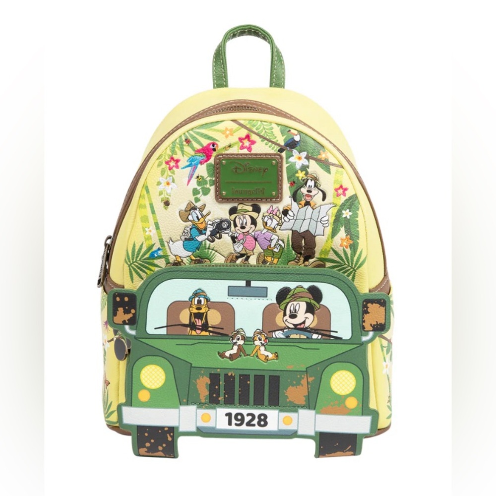 NWT DISNEY MICKEY AND FRIENDS
JUNGLE BACKPACK